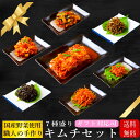 7種盛りキムチ詰め合わせセット 【ギフト対応可】【送料無料】色々味わえる 4〜5人前 7種類 【手作り】【国産野菜】【キムチのキテンカ】 北海道別途380円 東北別途200円 【沖縄 離島は計算後…