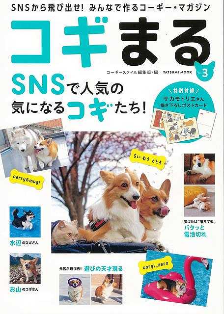 コギまる Vol．3/バーゲンブック{コーギースタイル編集部 編 辰巳出版 ホーム・ライフ ペット ホーム ライフ 人気 写真 写真家 写真集}