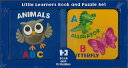 ANIMALS ABC−Little Learners Book and Puzzle Set/バーゲンブック{Book and 10 Puzzle...