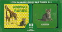 ANIMALS BABIES−Little Learners Book and Puzzle Set/バーゲンブック{Book and 10 Puz...