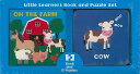 ON THE FARM−Little Learners Book and Puzzle Set/バーゲンブック{Book and 10 Puzzle...