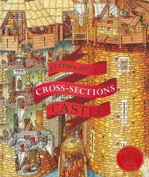 STEPHEN BIESTY’S CROSS−SECTIONS CASTLE/バーゲンブック{RICHARD PLATT Import19 洋書 児...