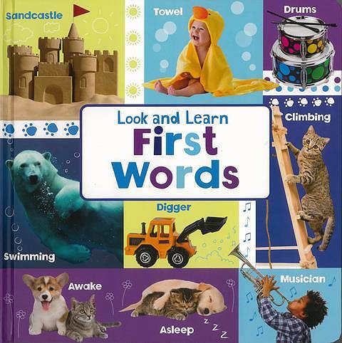 Look and Learn First Words/バーゲンブック{ボードブック Import19 洋書 児童洋書 児童 子供 こども 英語 えいご}