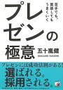 苦手でも、緊張してもうまくいく プレゼンの極意/バーゲンブック{五十嵐 健 明日香出版社 ビジネス 経済 ビジネス・スキル スキル}