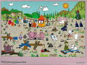 スナフキンの鉄道−MOOMIN 1000P/バーゲンブック{ジグソーパズル やのまん 趣味 パズル 脳トレ キャラクター 鉄道 コミック デザイン}