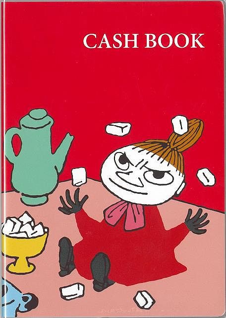 D050ー80 ムーミンキャッシュブック・リトルミイ/バーゲンブック{MOOMIN 学研ステイフル ホーム・ライフ 雑貨 ホーム ライフ ブック}
