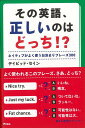 その英語、正しいのはどっち!?/バーゲンブック{デイビッド・セイン アスコム 語学 辞書 英語 えいご 洋書 日本語 日本}