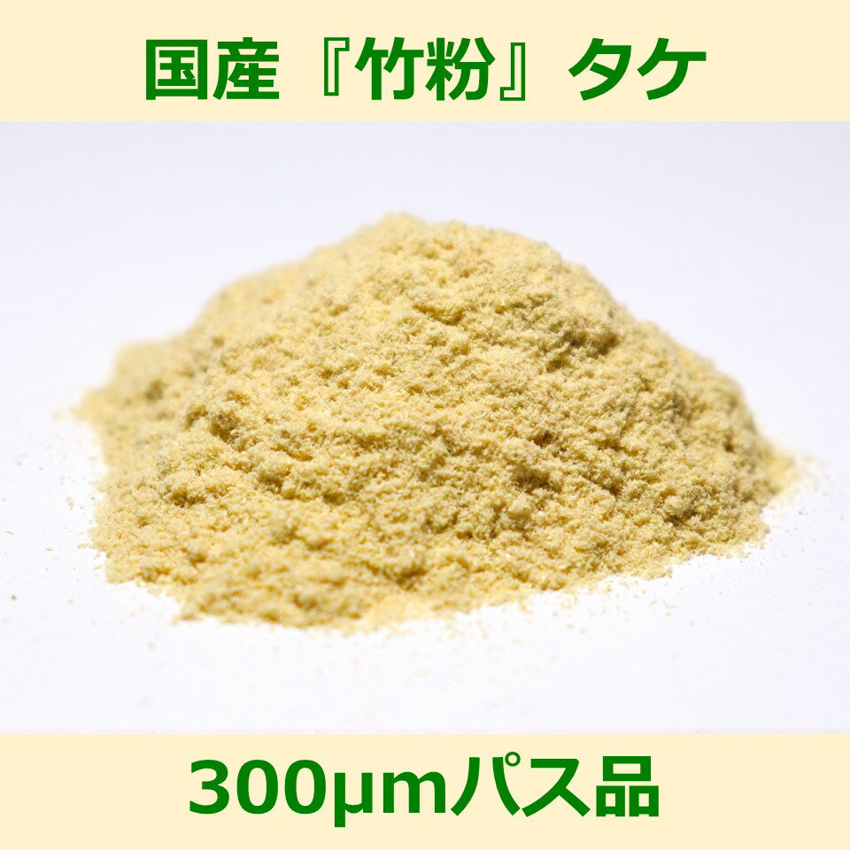 国産 竹粉 300μm パス品 200g タケ woodpowder 多用途 新素材 bamboo powder 微粉砕 竹 パウダー 自然..