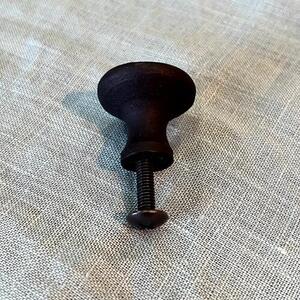 KNOB　＃225M ドアノブ つまみ 取っ手 引き出し DIY リフォーム 新築 KN220BK