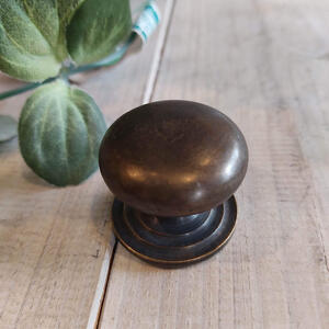 樂天商城 - KNOB B HANDLE ブラスノブ つまみ 取っ手 ノブ 引き出しキャビネット 扉 ブラス 真鍮 3cm 直径3cm DIY リフォーム 新築 交換 M83-0045