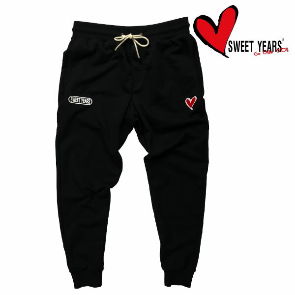 Bontage Pants - 【★MAX30％OFFクーポン★5月18日09:59迄】SWEET YEARS スウェットパンツ セットアップ メンズ スウェット12091SY SWEAT PANTS スウェットパンツ イタリア サッカー スィートイヤーズ