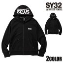 【★ポイント5倍★20%OFFクーポン★4月12日17：00～4月17日09：59迄】SY32 正規品 SY32 by SWEET YEARS パーカー メンズ パーカー 大きいサイズ TNS1703-2 トップス アウター sy32 スウェット SWEET YEARS エスワイ32 エスワイサーティトゥバイスィートイヤーズ