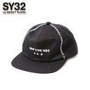 【★300円OFFクーポン&ポイント5倍★6月3日20:00〜6月11日01:59迄】SY32 by SWEET YEARS キャップ sy32 キャップ スナ...