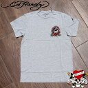 【メール便送料無料】 _ed エドハーディー Ed Hardy メンズ Tシャツ グレー S M L