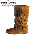 【★MAX30%OFFクーポン★5月19日09:59迄】アウトレット 訳あり minnetonka フリンジブーツ ミネトンカ ブーツ レディース 3レイヤーフ...
