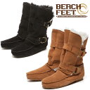 【★ポイント5倍★1000円OFFクーポン★4月24日20：00～4月27日09：59迄】ビーチフィート BEACH FEET PRAIRIE FLOWER 7319 レディース ムートン ブーツ シープスキンブーツ