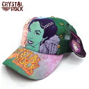 【★300円OFFクーポン&ポイント5倍★6月3日20:00〜6月11日01:59迄】Crystal Rock キャップ クリスタルロック COMICS コミッ...