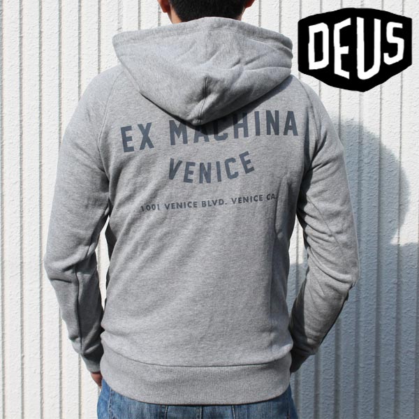 deus パーカー Deus ex Machina メンズ プルオーバー デウス エクス マキナ グレー DMW48675C スウェット deus パーカー deusexmachina