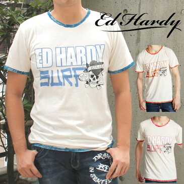 エドハーディー Tシャツ メンズ Ed Hardy LKS ラブキル スカル M02SPRG566 エド・ハーディー edhardy タトゥー