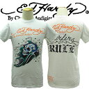 【送料無料】 エドハーディー Ed Hardy メンズ Tシャツ ホワイト M