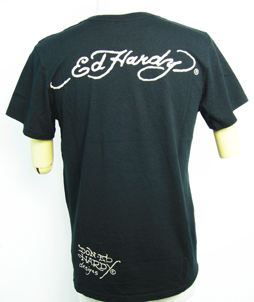 【★MAX2000円OFF★ポイント5倍★9月11日01:59迄】Ed Hardy エドハーディー Tシャツ メンズ King Dog キング ドッグ ブラック エド・ハーディー a0abauzu EDHARDY kitss-10002700 SOL ブランド.ファッション サンプル画像3