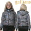 【★ポイント5倍★MAX50%OFFクーポン★4月27日20：00～4月30日23：59迄】Galliano ガリアーノ ダウンジャケット レディース ブルゾン GIUBBOTTO 千鳥格子 フラワー YR79D5 82071