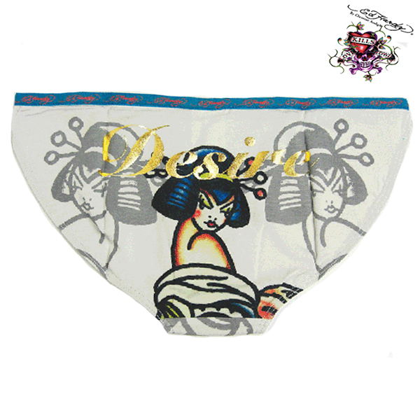 エドハーディー 下着 Ed Hardy ショーツ レディース GEISHA 芸者 エド・ハーディー edhardy タトゥー