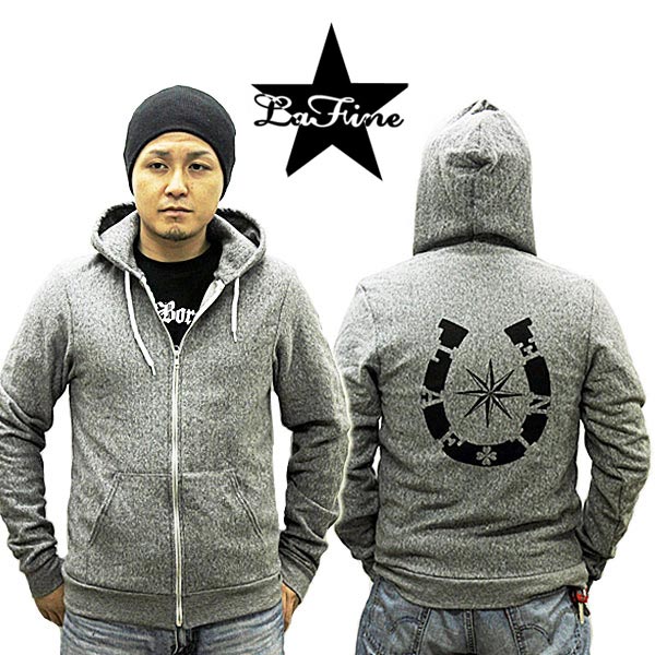 【★30%OFFクーポン★店内全品対応・11月20日19:59迄】La fine ラファイン メンズ パーカー フーディー ..