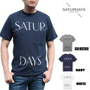 【★ポイント5倍★10 OFFクーポン★4月27日20：00～4月30日23：59迄】SATURDAYS SURF NYC Tシャツ メンズ サタデーズサーフ ニューヨーク 半袖 ネイビー ホワイト アッシュヘザー (霜降りグレー) 1887 TSHIRT TEE