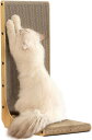 猫用L字型スクラッチャー 猫 猫用 爪とぎ 爪研ぎ ダンボール 段ボール おもちゃ付き 42.2*29.2*68.1cm(縦*横*高さ)