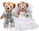 ダッフィー シェリーメイ ウエディング コスチューム スペシャルセット 結婚式のウェルカムベアに【オリジナルハンドメイドコスチューム】