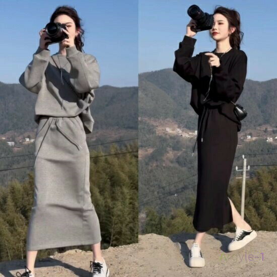 スウェットセットアップ レディース 上下セット 2点セット ツーピース トレーナー プルオーバー 長袖 ..