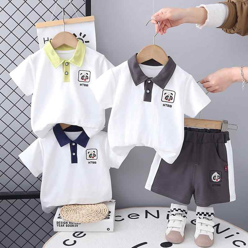 キッズ男の子ベビーポロシャツ半袖シ...