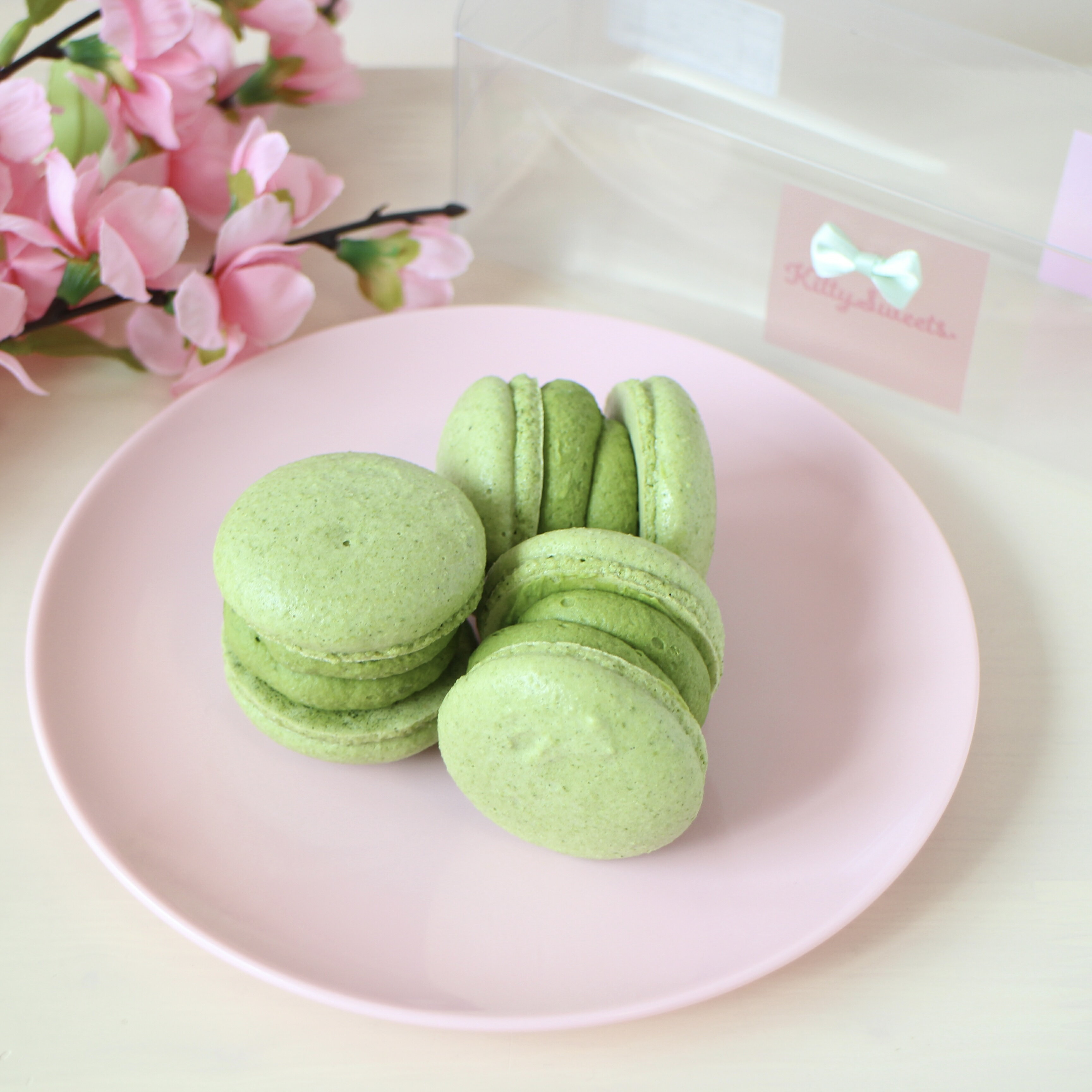 3個入り 抹茶 マカロン トゥンカロン 韓国 マカロン 誕生日 プレゼント おうちカフェ 宇治抹茶 ギフト 可愛い 2