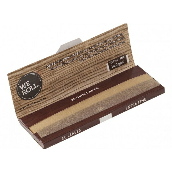 GIZEH ���� �ڡ��ѡ� �֥饦�� �������ȥ�ե����� 50���� 78mm 1 1/4������ 236 ���� �괬�����Х� �ڡ��ѡ�