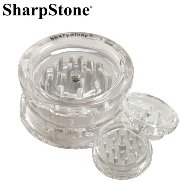 たばこミキサー Sharp Stone シャープストーン スケルトン63 タバコグラインダー 柘製作所 78905