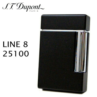 【完売】デュポン ライン8 ライター 25100 マットブラック フリントガスライター デュポンライ ...