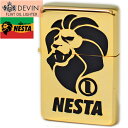 DEVIN × NESTA ネスタ オイルライター ロゴ DXN-LOG 金メッキ/ブラック