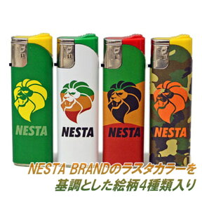 ライテック 使いきりターボライター NESTA BRAND ネスタライター【10本セット販売】 CR対応ハードスライド着火方式