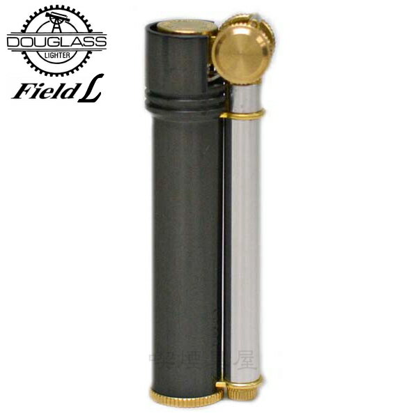 DOUGLASS ダグラス ライター フィールドL アルミニウムガンメタ オイルライター 東京パイプ