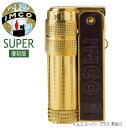 IMCO SUPER イムコ スーパー 6700P ブラス 革貼り オイルライター 真鍮