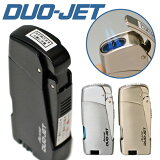 ツインライト DUO-JET デュオジェット 全3色 バーナーライター ガス注入式 ターボライター【単品販売】