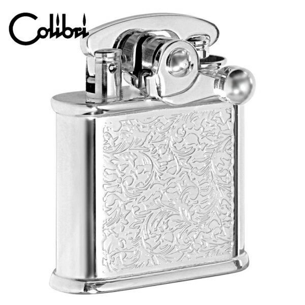Colibri コリブリ ライター 308-0051 シルバー唐草 オイルライター