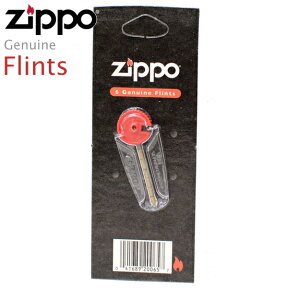 ZIPPO フリント 6個入 純正品 ライター用石 レフィル FLINT ジッポー 発火石 消耗品 2406N