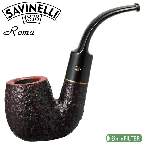 パイプ 喫煙具商品説明SAVINELLI ROMA 614サビネリパイプ ローマ614イタリアを代表するハイセンスなシェイプのパイプ作りで世界中のスモーカーに愛され続けているメーカー"サビネリ" フルベントで、あごに負担が掛からないオームポ...