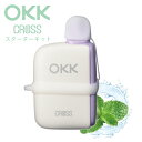 電子タバコ OKK CROSS スターターキット 本体 ミント OKK-S01M カートリッジ式 VAPE 人気 電子シーシャ