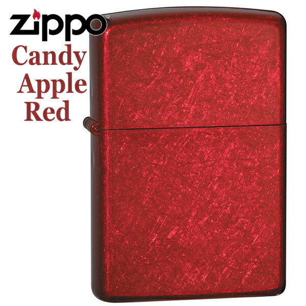 ZIPPO LfB[Abvbh 21063 Candy Apple Red Wb|[ ZIPPOC^[ ICC^[ Y Mtg