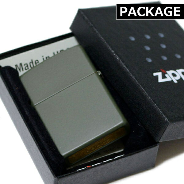 喫煙具屋ぷかり亭 Zippo ShopのZIPPO グリーンマット 221 ジッポー ライター 正規品 Matte 無地 シンプル オイルライター｜アングル2