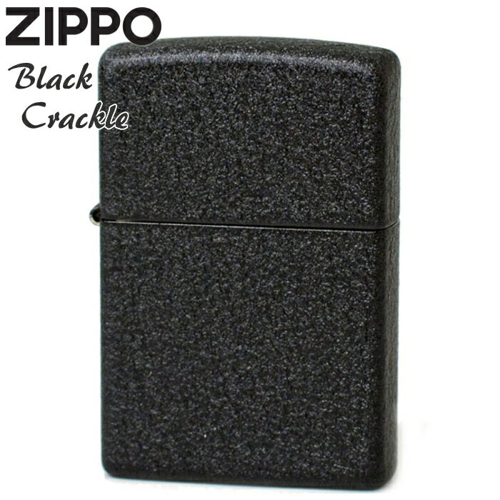 ZIPPO ジッポー 236 Black Crackle ブラッ