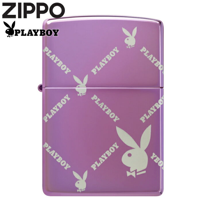 ZIPPO プレイボーイ 46786 ジッポー ライター 正規品 PLAYBOY Neon ラビットヘッド ネイビーマット バニー ブランド ZCC2025 オ...